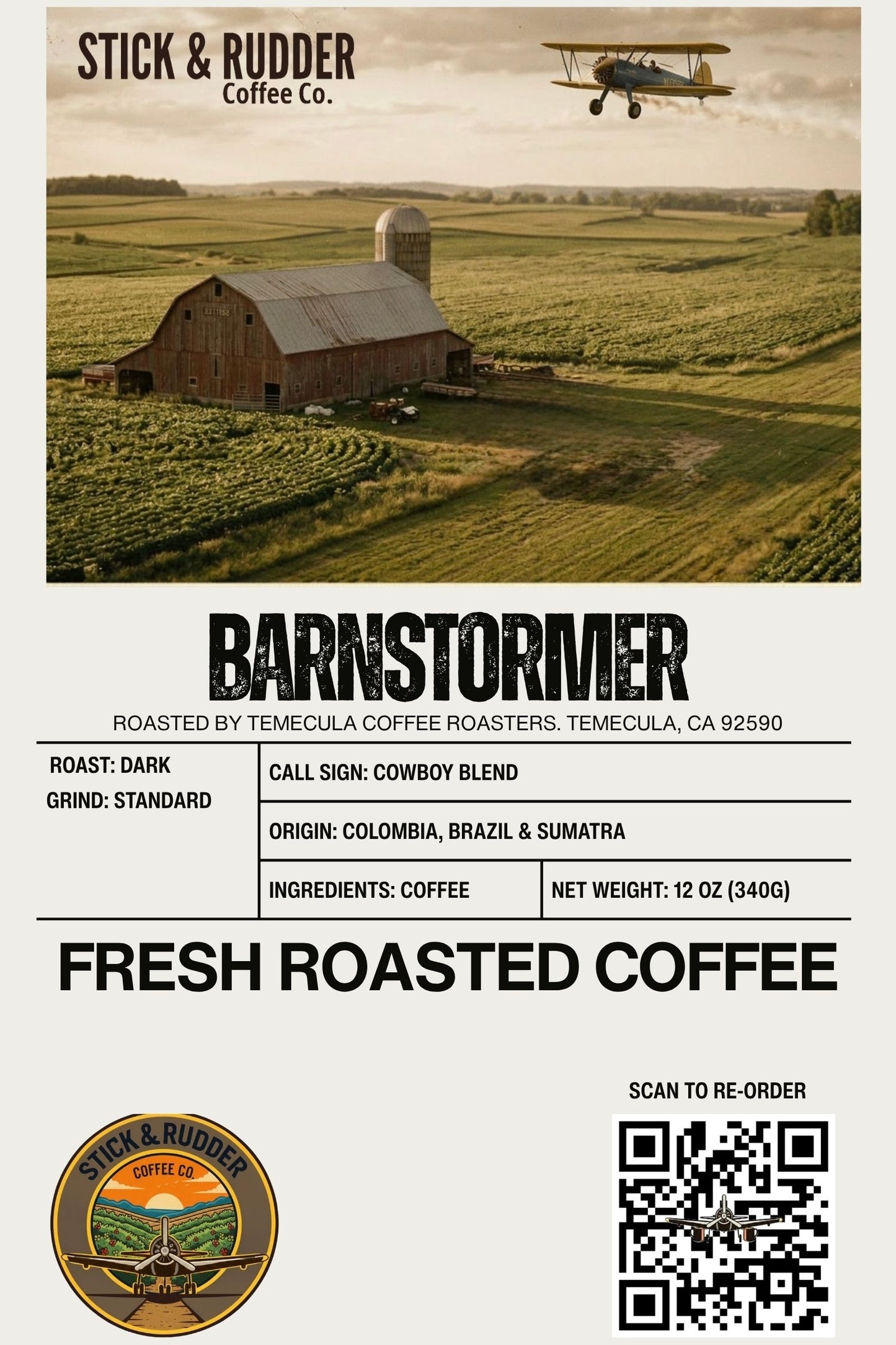 Barnstormer – Dark Roast (Standard)