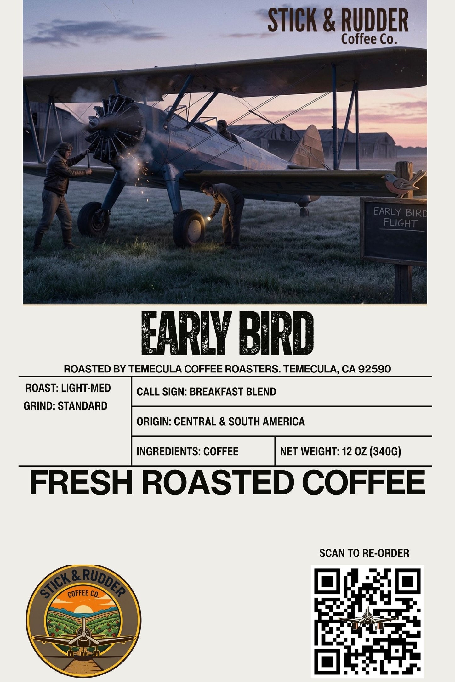 Early Bird - Light-Medium Roast (Standard)