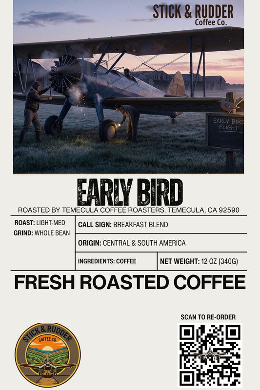 Early Bird - Light-Medium Roast (Whole Bean)