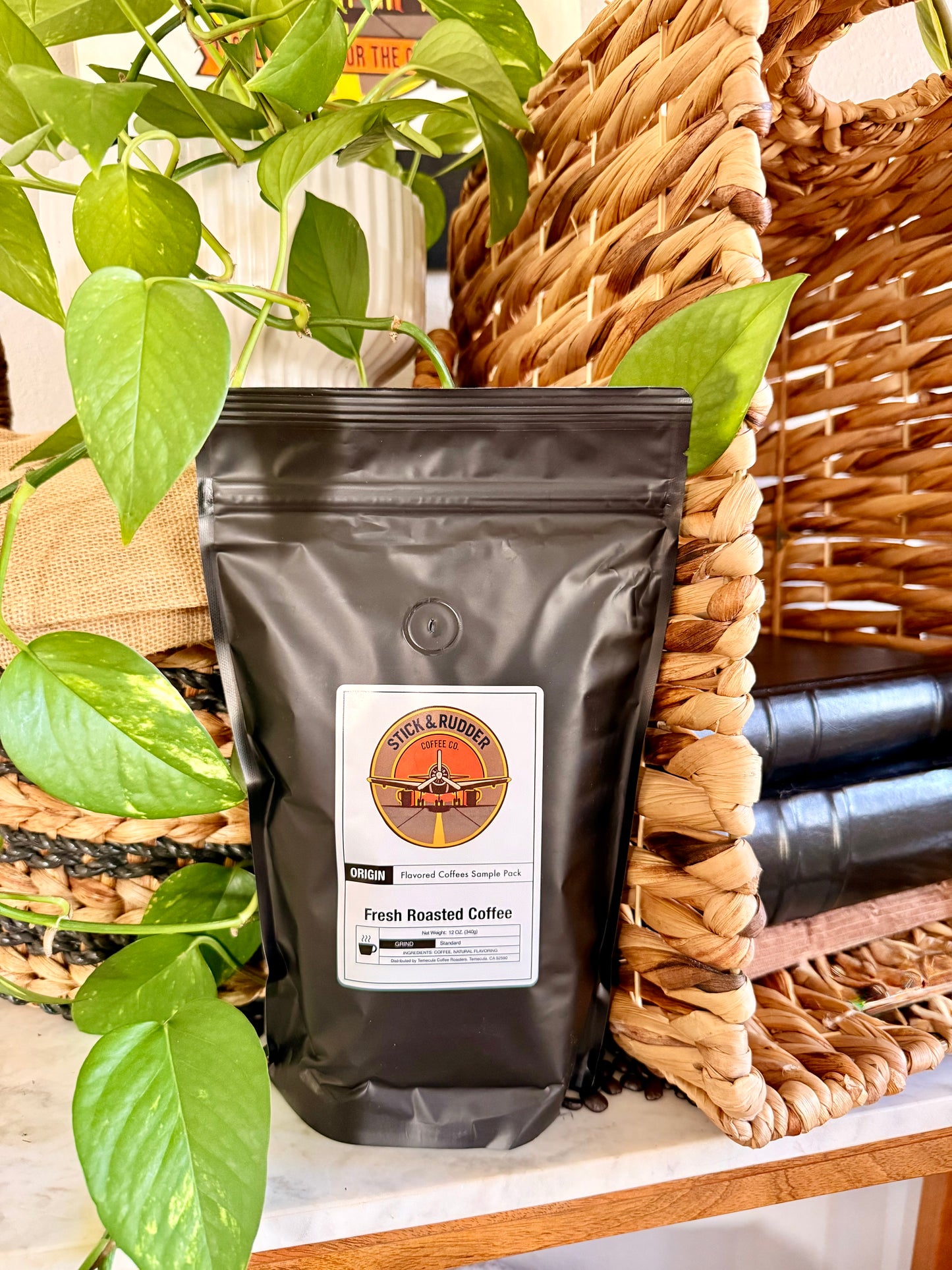 Flavored Sample Pack: French Vanilla, Hazelnut, Cinnabun, Caramel, Mocha, Cinnamon Hazelnut