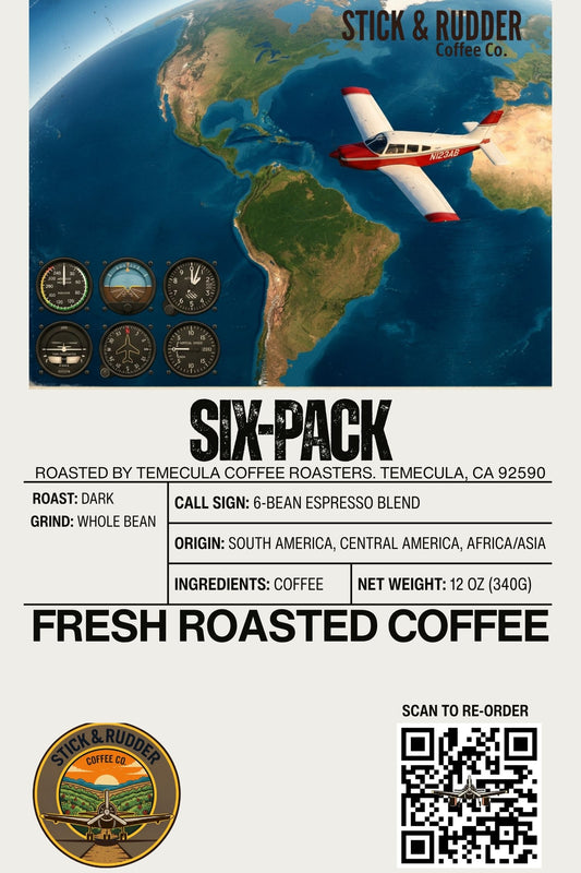 Six-Pack - Dark Roast (Whole Bean)