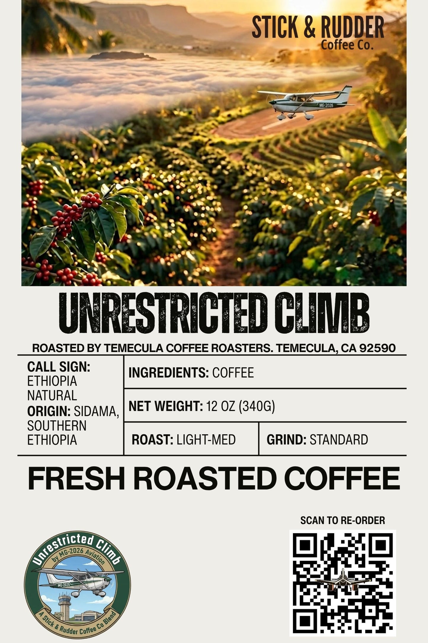 Unrestricted Climb - Light-Medium Roast (Standard)