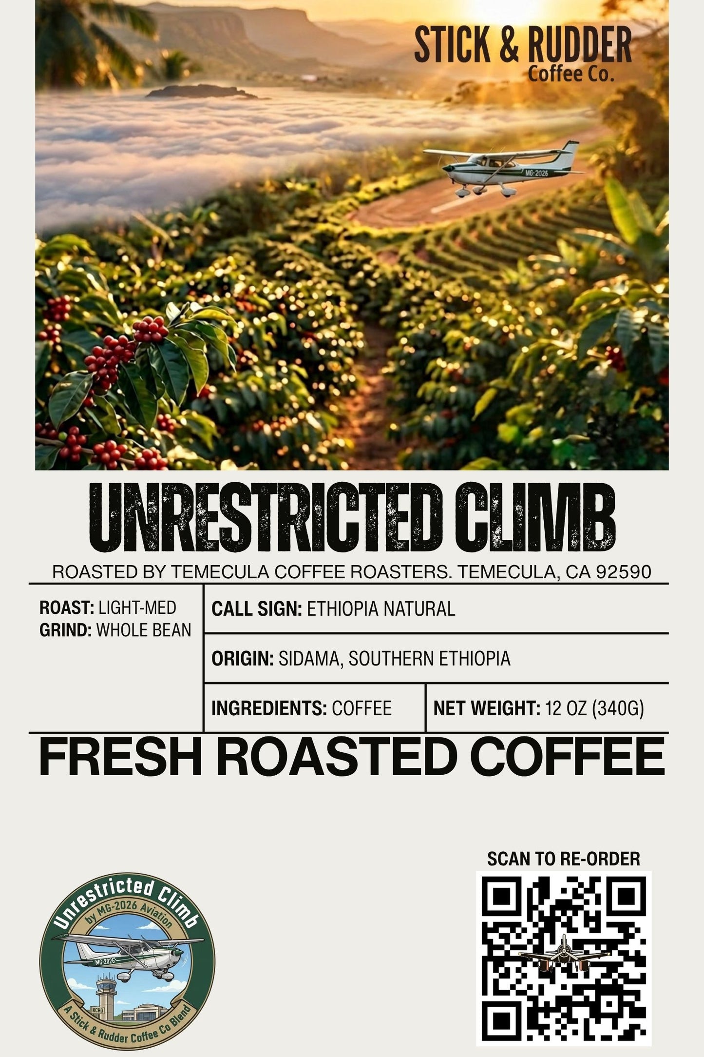 Unrestricted Climb - Light-Medium (Whole Bean)