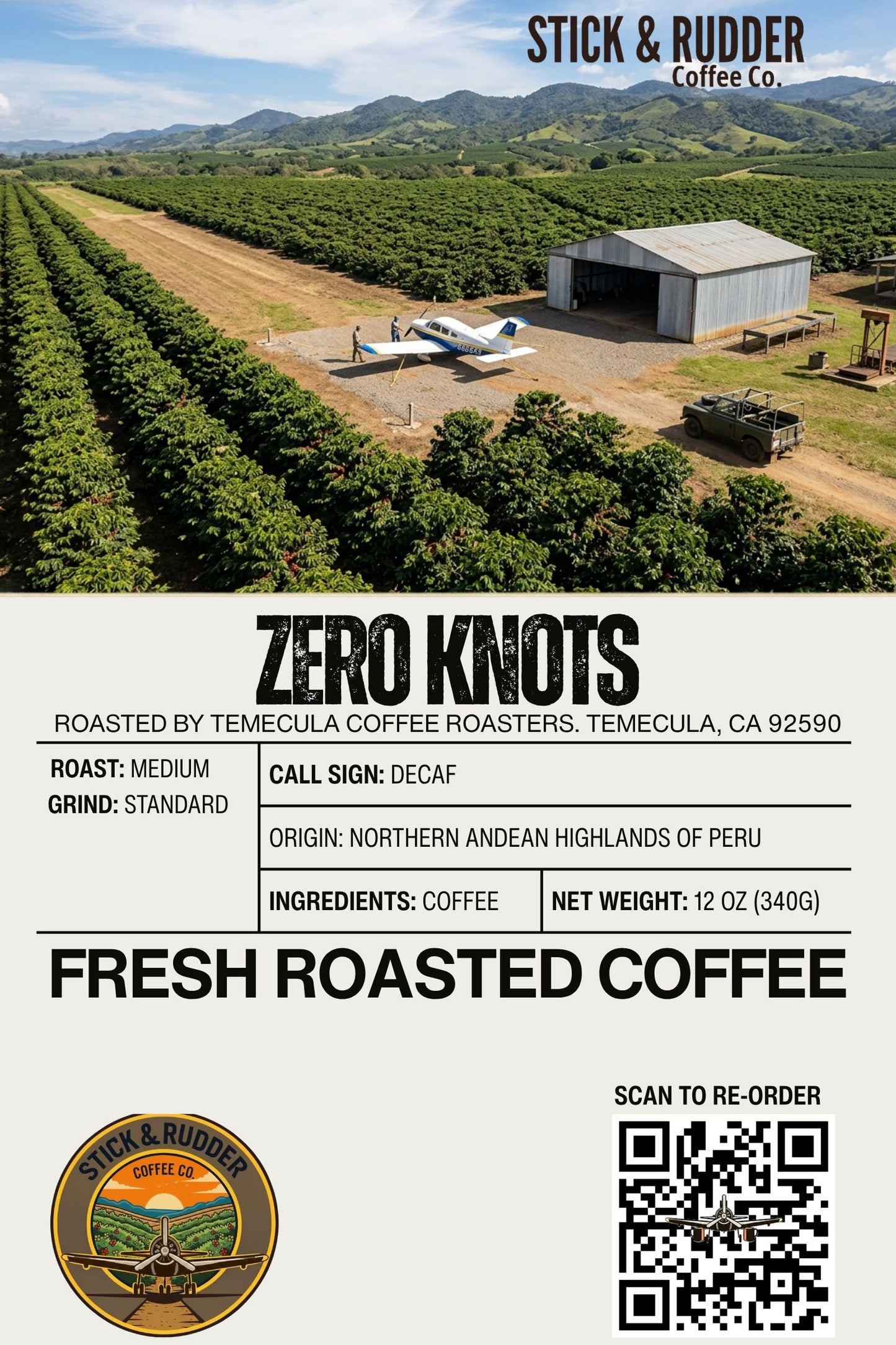 Zero Knots – Medium Roast (Standard)